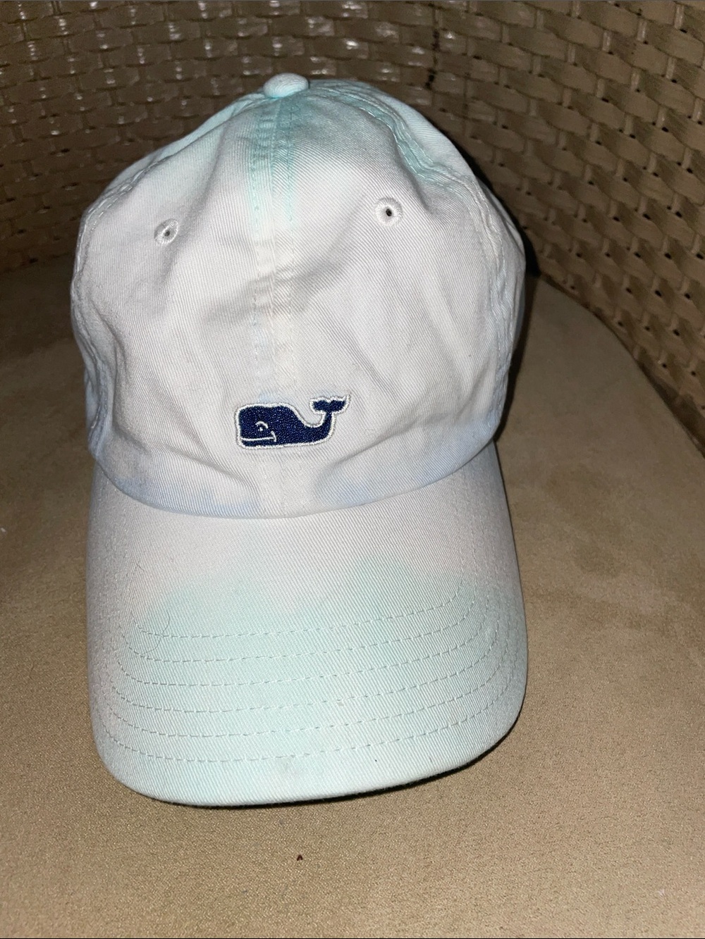 Vineyard Vines  Mint Tie-Dye Whale Cap